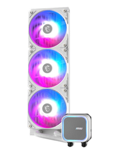MSI MAG Coreliquid A13 360 WHITE Placa base, Procesador Sistema de refrigeración líquida todo en uno 12 cm Blanco 1 pieza(s)