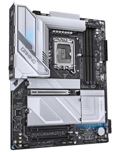 GIGABYTE B860 GAMING X WIFI6E Placa base - CPUs Intel Core Ultra, VRM de 12+1+2+1 fases, hasta 9066MHz DDR5, 1xPCIe 5.0 +