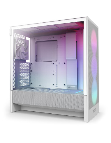 NZXT H5 Flow RGB Midi Tower Blanco