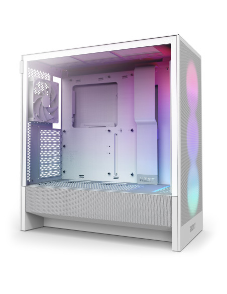 NZXT H5 Flow RGB Midi Tower Blanco