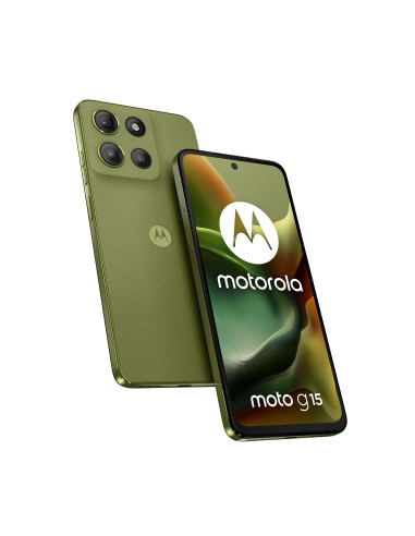 Motorola moto g15 17,1 cm (6.72") SIM doble Android 15 4G USB Tipo C 8 GB 256 GB 5200 mAh Verde