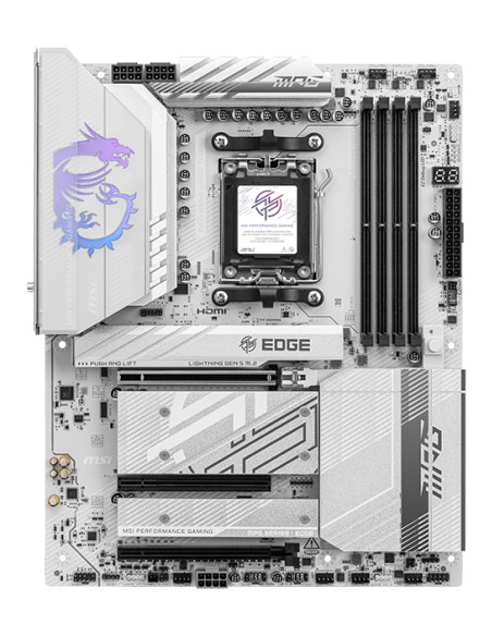 MSI MPG B850 EDGE TI WIFI placa base AMD B850 Zócalo AM5 ATX