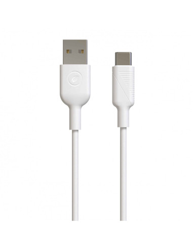 Muvit MCUSC0003 cable USB 1,2 m USB A USB C Blanco