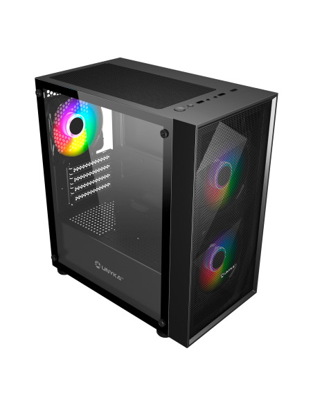 UNYKAch Caja Micro ATX Gaming Mir B200