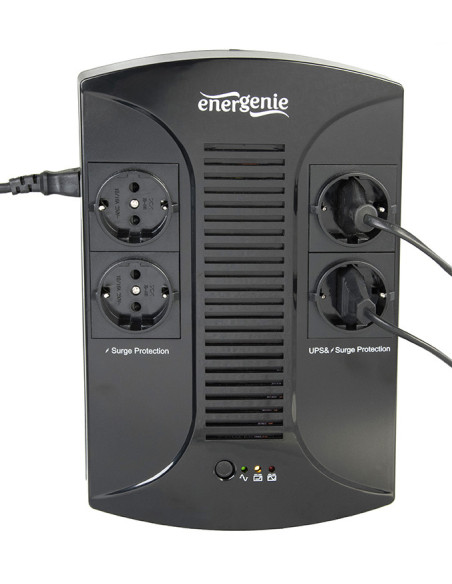 Gembird EG-UPS-002 sistema de alimentación ininterrumpida (UPS) 0,85 kVA 510 W 4 salidas AC