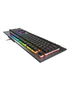 GENESIS Rhod 500 RGB teclado Juego USB QWERTY Español Negro, Gris 2