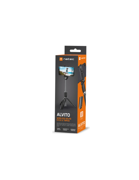 NATEC Alvito palo para autofotos Smartphone Negro