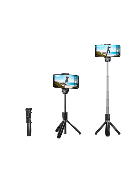 NATEC Alvito palo para autofotos Smartphone Negro