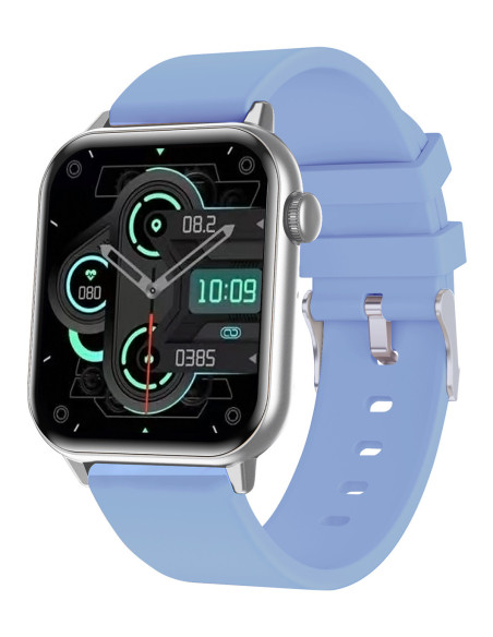 Trevi T-FIT 201 A 4,7 cm (1.85") AMOLED Digital Pantalla táctil Plata