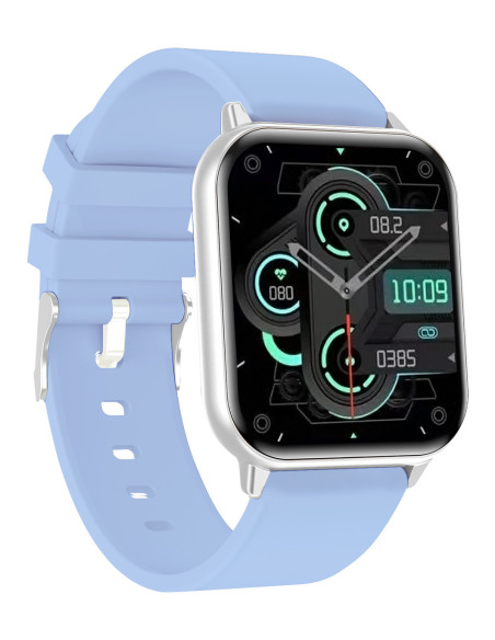 Trevi T-FIT 201 A 4,7 cm (1.85") AMOLED Digital Pantalla táctil Plata