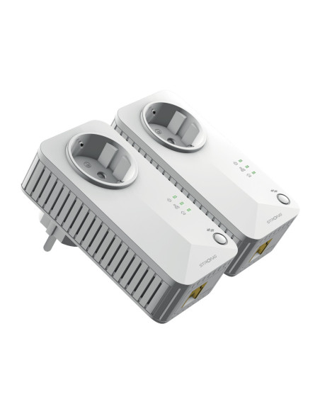 Strong Powerline 600 Duo 600 Mbit s Ethernet Blanco 2 pieza(s)
