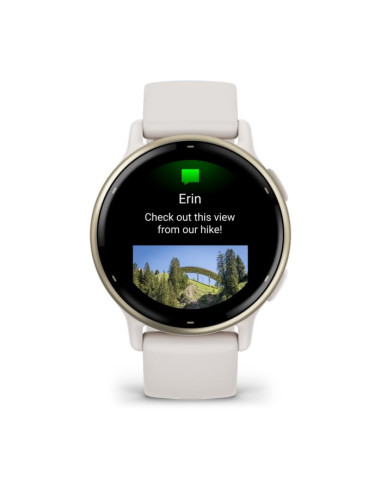 Garmin Vivoactive 5 3,05 cm (1.2") AMOLED 42 mm Digital 390 x 390 Pixeles Pantalla táctil Blanco Wifi GPS (satélite)