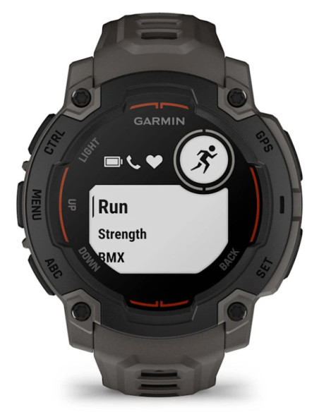 Garmin Instinct E 2,29 cm (0.9") MIP 45 mm Digital 176 x 176 Pixeles Negro GPS (satélite)
