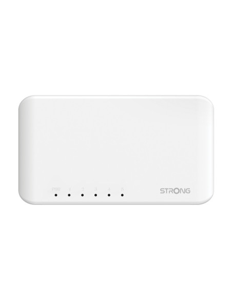 Strong SW5000P switch Gigabit Ethernet (10 100 1000) Blanco