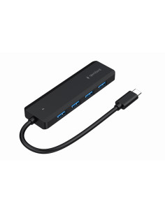 Gembird UHB-CM-U3P4P-01 hub de interfaz USB 3.2 Gen 1 (3.1 Gen 1) Type-C Negro 2