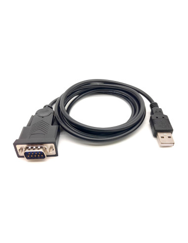 Equip Cable USB-A a serie (DB9), M M, 1,5 m