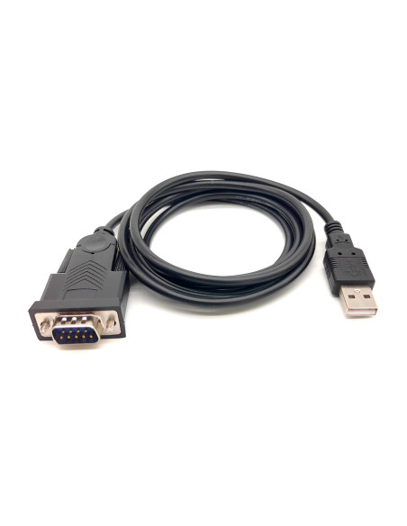 Equip Cable USB-A a serie (DB9), M M, 1,5 m