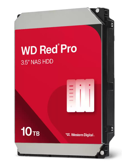 Western Digital Red Pro disco duro interno 10 TB 7200 RPM 512 MB 3.5" Serial ATA III