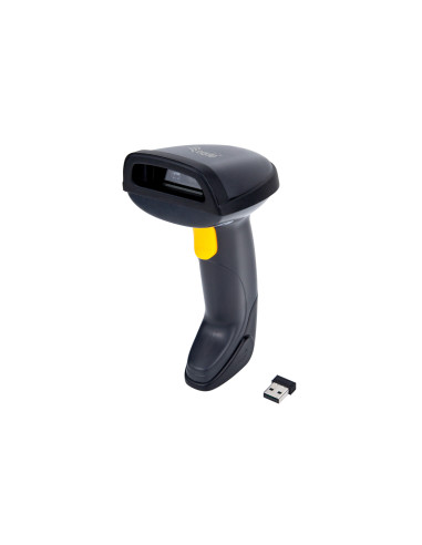 Equip 351029 lector de código de barras Lector de códigos de barras portátil 1D 2D CMOS Negro