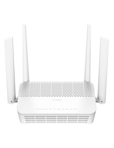 Cudy AX3000 router inalámbrico Gigabit Ethernet Doble banda (2,4 GHz   5 GHz) Blanco
