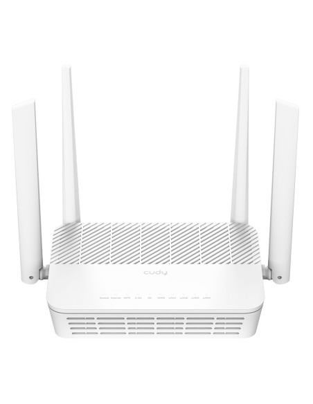 Cudy AX3000 router inalámbrico Gigabit Ethernet Doble banda (2,4 GHz   5 GHz) Blanco