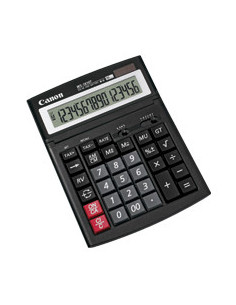 Canon WS-1610T calculadora Escritorio Pantalla de calculadora Negro
