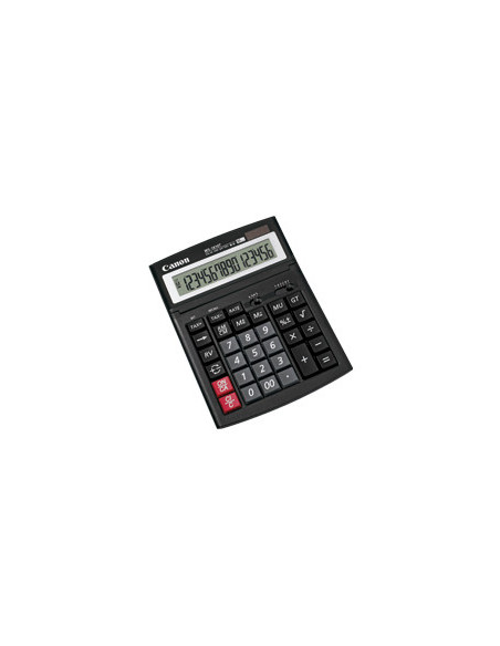 Canon WS-1610T calculadora Escritorio Pantalla de calculadora Negro