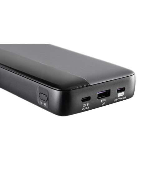 Intenso 7350060 batería externa Ión de litio 25000 mAh Negro, Gris