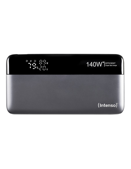 Intenso 7350060 batería externa Ión de litio 25000 mAh Negro, Gris