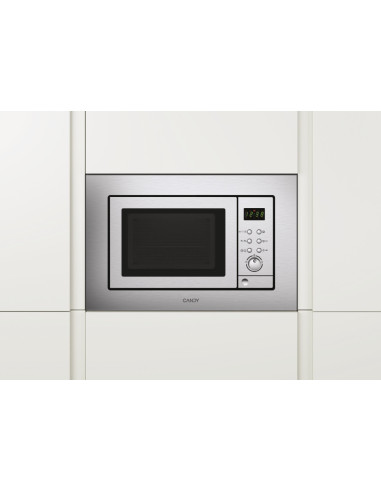 Candy CMGI201EX Acero inoxidable Microondas combinado Integrado 20 L 800 W