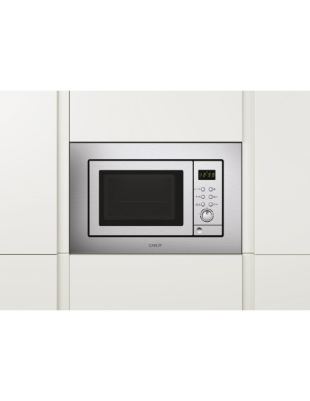 Candy CMGI201EX Acero inoxidable Microondas combinado Integrado 20 L 800 W