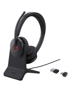 Yealink BH74 + Stand UC USB-C A Auriculares Inalámbrico Diadema Oficina Centro de llamadas USB Type-C   USB Type-A Bluetooth
