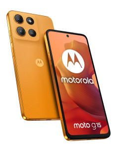 Motorola moto g15 17,1 cm (6.72") SIM doble Android 15 4G USB Tipo C 8 GB 256 GB 5200 mAh Naranja