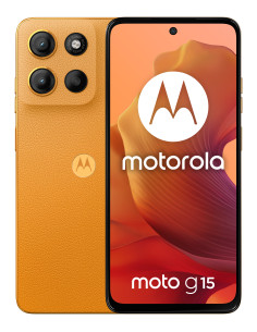 Motorola moto g15 17,1 cm (6.72") SIM doble Android 15 4G USB Tipo C 8 GB 256 GB 5200 mAh Naranja 2