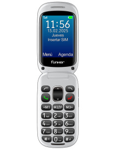 Funker E300 Max Audio 3 4G – Teléfono con tapa – Rojo 2