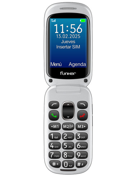 Funker E300 Max Audio 3 4G – Teléfono con tapa – Rojo