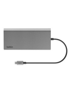 Belkin INC015BTSGY-CZ base para portátil y replicador de puertos Alámbrico USB 3.2 Gen 1 (3.1 Gen 1) Type-C Aluminio 2