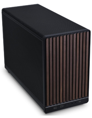 Lian Li A3-mATX Micro Torre Negro, Madera