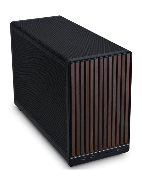 Lian Li A3-mATX Micro Torre Negro, Madera