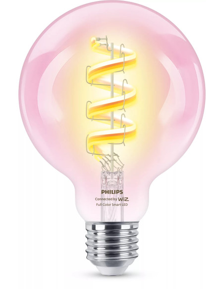 Philips Filamento transparente 40 W G95 E27