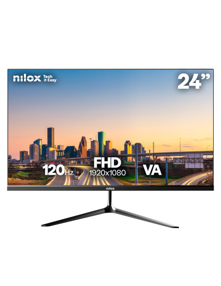 Nilox NXM24FHD1203 pantalla para PC 60,5 cm (23.8") 1920 x 1080 Pixeles Full HD LED Negro