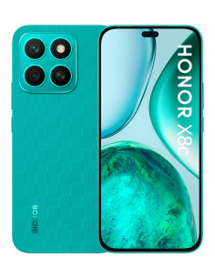 Honor X8c 17 cm (6.7") SIM doble MagicOS 9.0 4G USB Tipo C 8 GB 256 GB 5000 mAh Verde