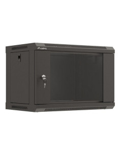 Lanberg WF03-5306-10B armario rack 6U Bastidor de pared Negro