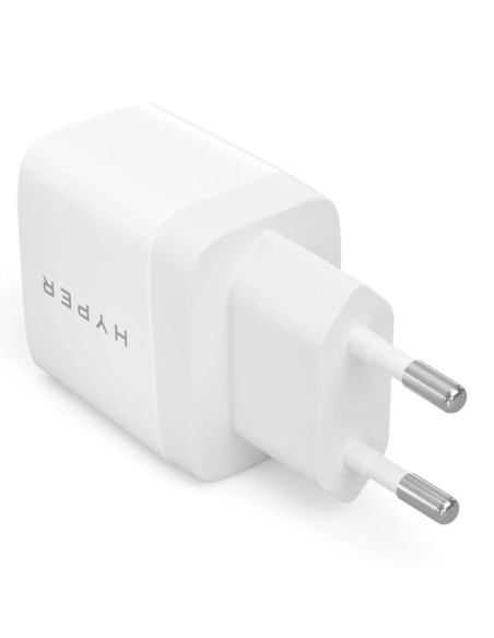 HYPER HJ205EU cargador de dispositivo móvil Smartphone, Tableta Blanco Corriente alterna Carga rápida Interior