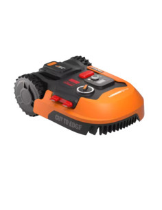 WORX WR167E cortadora de césped Robot cortacésped Batería Negro, Naranja