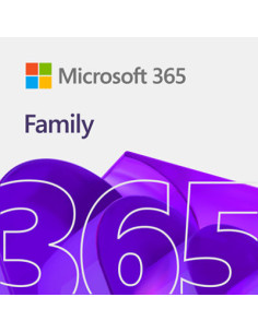 Microsoft Office 365 Family Office suite 1 licencia(s) Plurilingüe 1 año(s)
