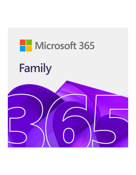 Microsoft Office 365 Family Office suite 1 licencia(s) Plurilingüe 1 año(s)