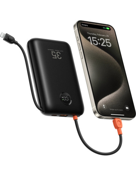 VEGER PD35W Polímero de litio 20000 mAh Negro