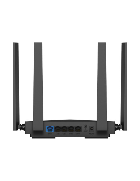 Cudy WR3600H router inalámbrico Gigabit Ethernet Doble banda (2,4 GHz   5 GHz) Negro