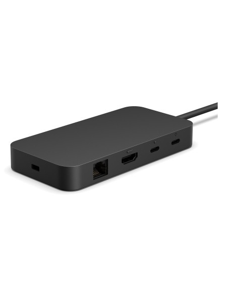 Microsoft Surface USB4 Dock Alámbrico Negro
